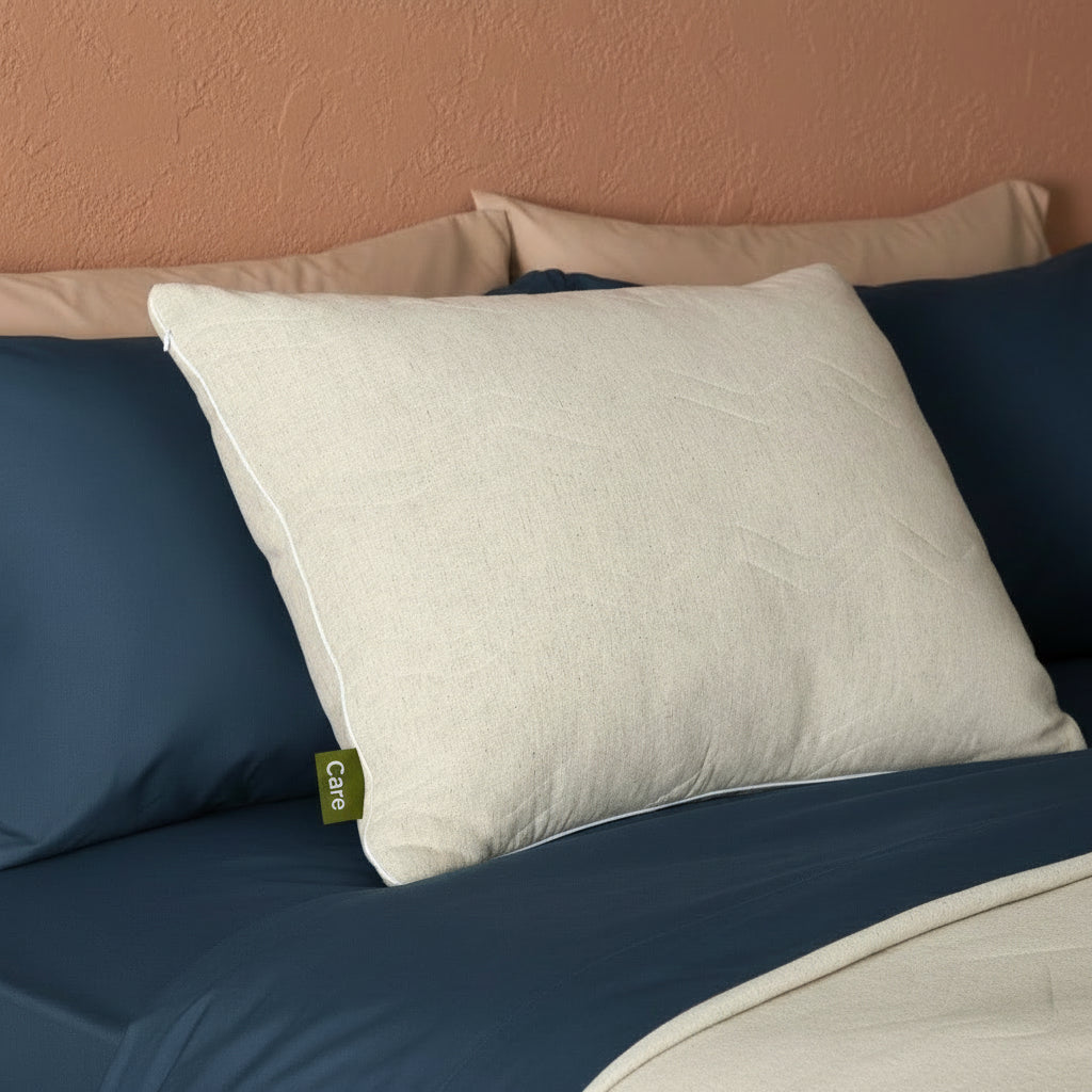 Linen Pillow – Premium Natural Linen & Microfiber Pillow