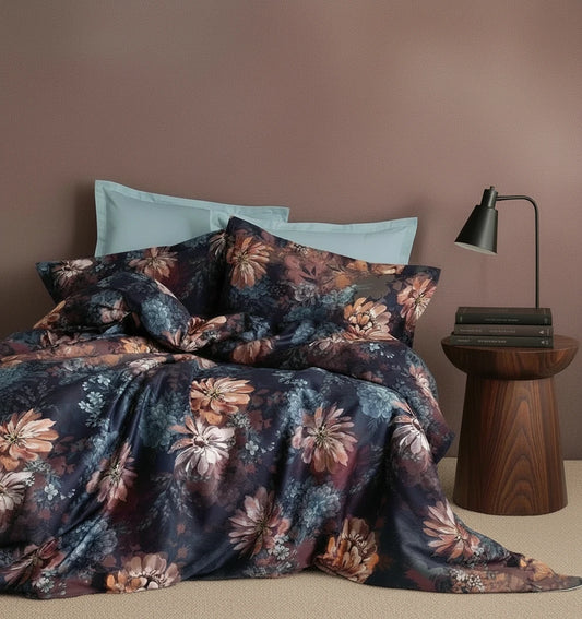 Chanson Satin Bedding Set – Premium Cotton Satin Bed Linen