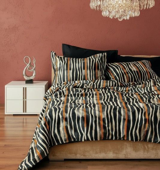 Zephra Satin Bedding Set – Premium Cotton Satin Bed Linen