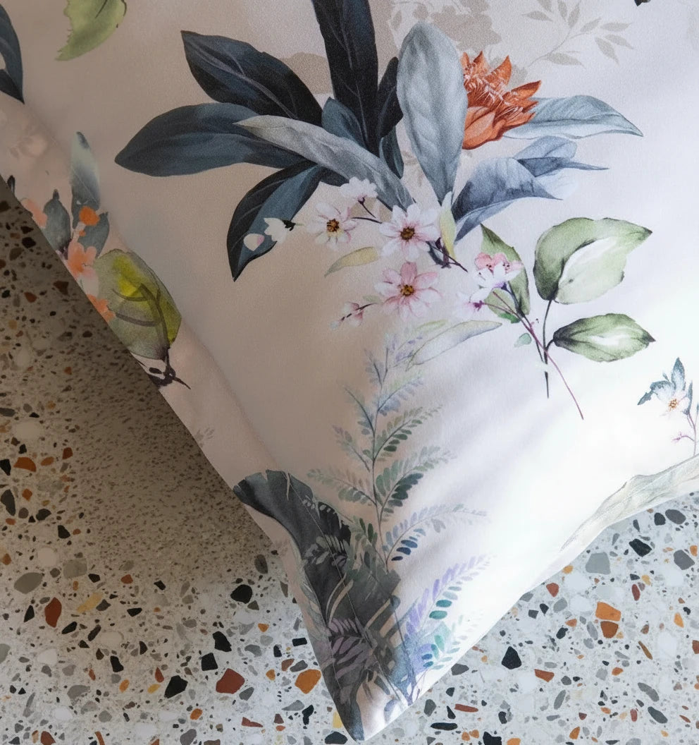 Claude Satin Bedding Set – Premium Cotton Satin Bed Linen