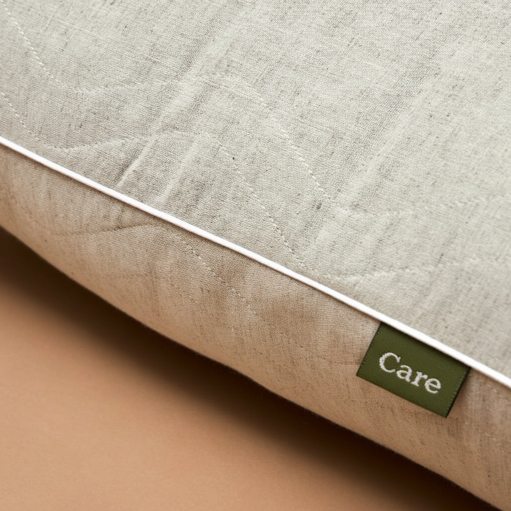 Linen Pillow – Premium Natural Linen & Microfiber Pillow