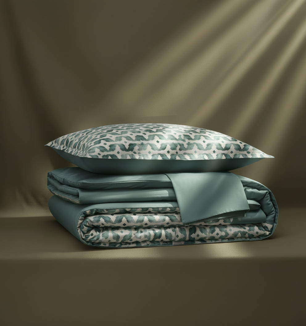 Batique Satin Bedding Set – Premium Cotton Satin Bed Linen