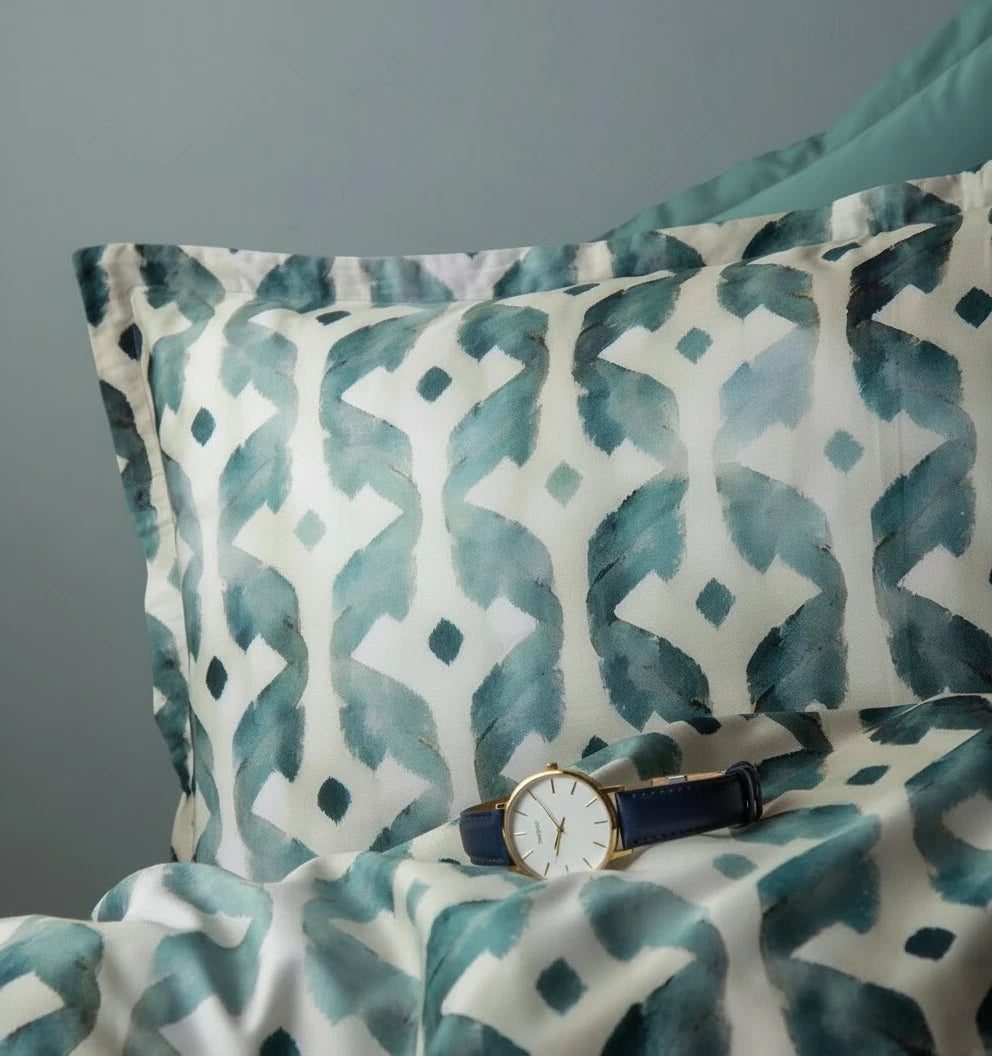 Batique Satin Bedding Set – Premium Cotton Satin Bed Linen