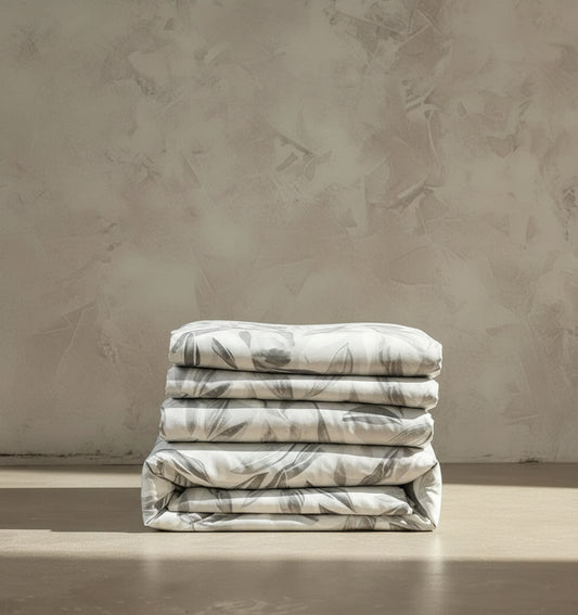 Caliari Satin Bedding Set – Premium Cotton Satin Bed Linen