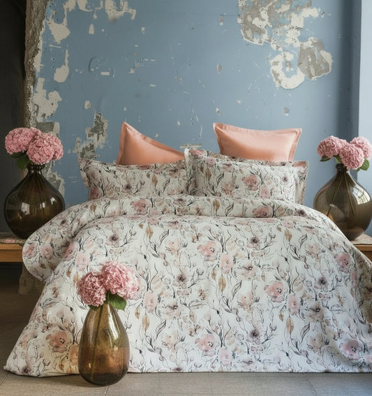 Joceline Sateen Bedding Set – Premium Cotton Satin Bed Linen