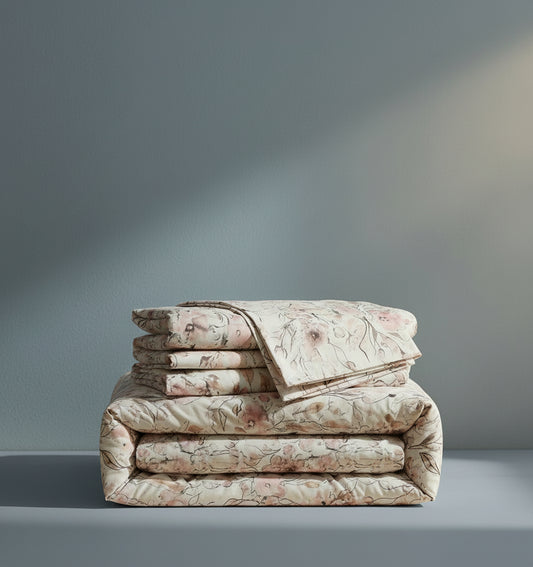 Joceline Sateen Bedding Set – Premium Cotton Satin Bed Linen