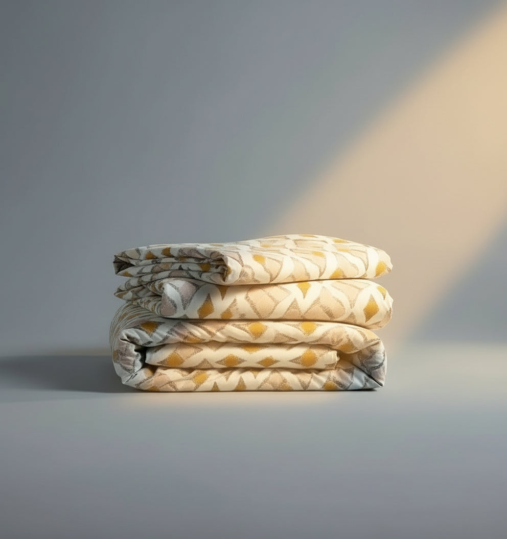 Crassa Satin Bedding Set – Premium Cotton Satin Bed Linen